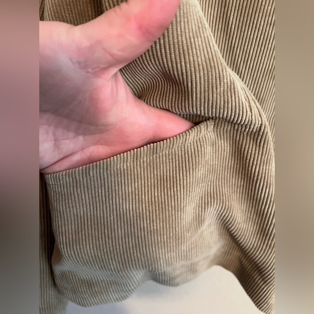 Requirements Tan Corduroy Jacket Size XL - Picture 3 of 8